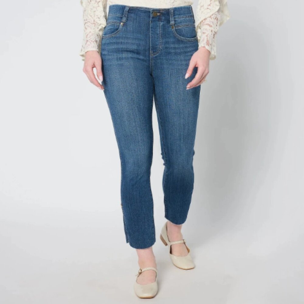 Liverpool Los Angeles Gia Glider Pull-On w/ Slit - Barstow-Reg 6-NWT-A652935